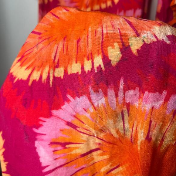 Farm Rio x Anthropologie Tie Dye Cutout Jumpsuit Size Small - Picture 7 of 10